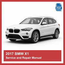 2017 BMW X1 Service and Repair Manual
