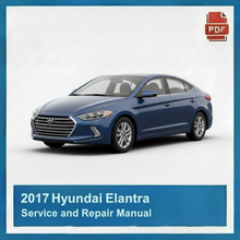 2017 Hyundai Elantra Repair Manual