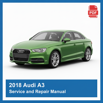 2018 Audi A3 repair manual