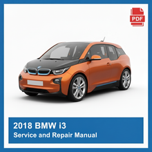 2018 BMW i3 repair manual