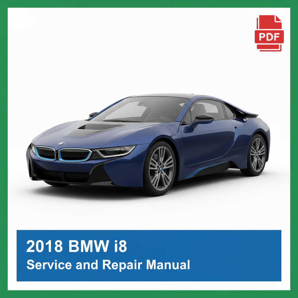 2018 BMW i8 repair manual