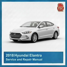 2018 Hyundai Elantra Repair Manual