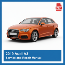 2019 Audi A3 repair manual