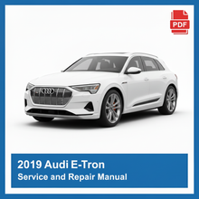2019 Audi E-Tron repair manual