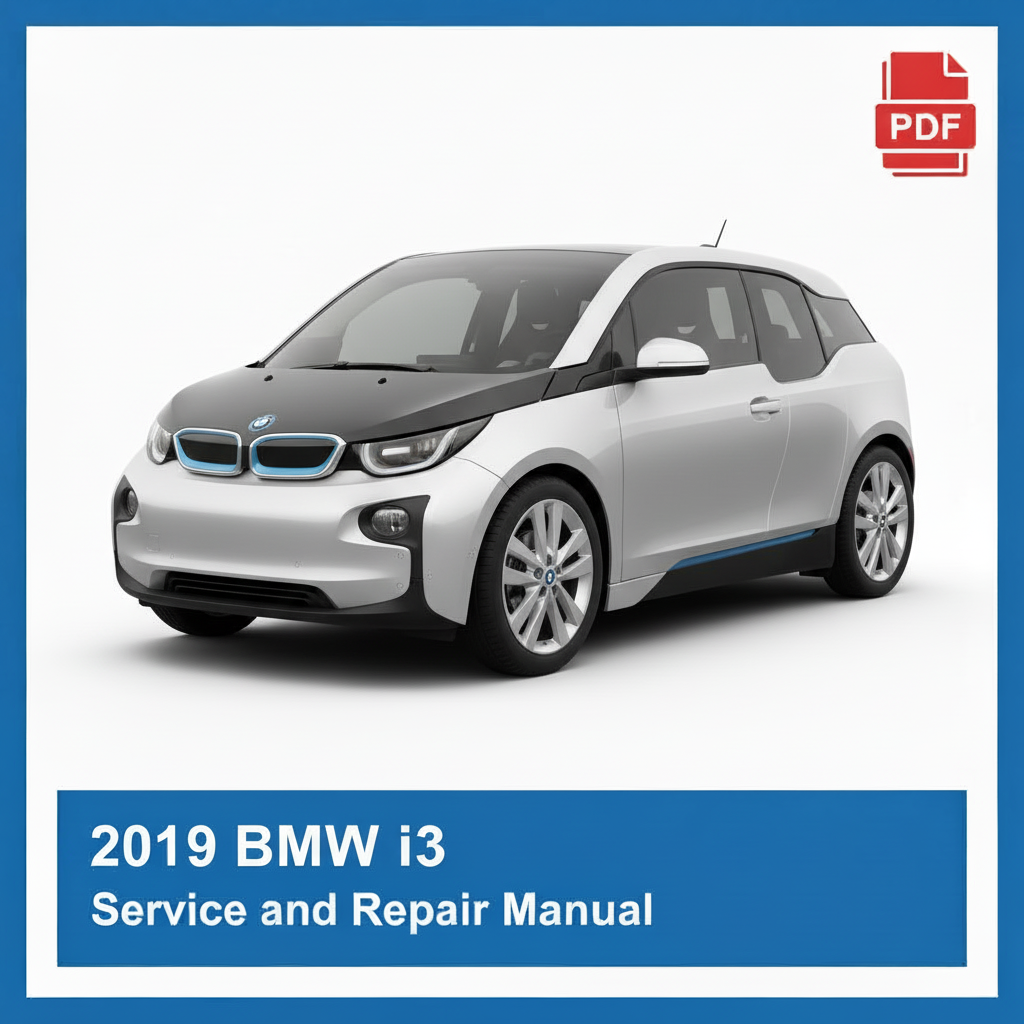 2019 BMW i3 repair manual