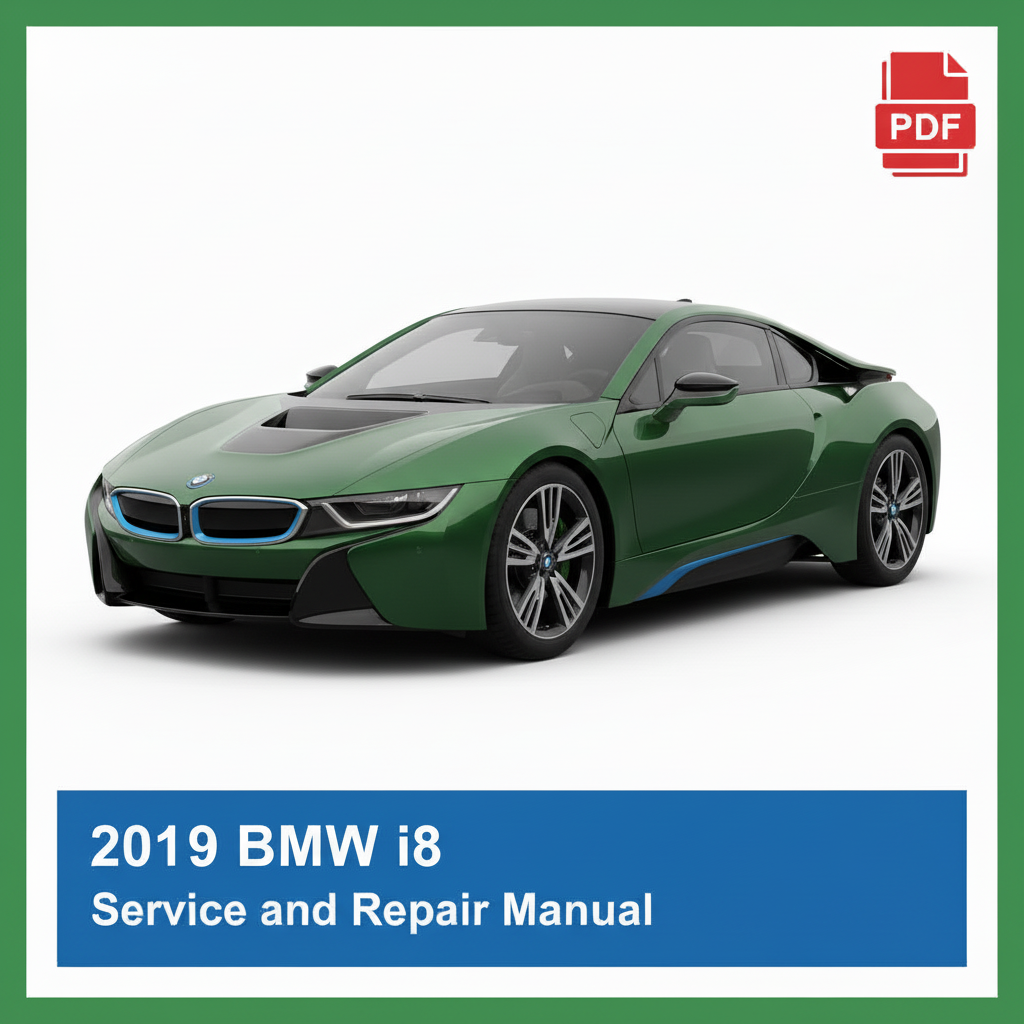 2019 BMW i8 repair manual