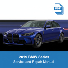 2019 BMW Series 3 Service Repair Manual