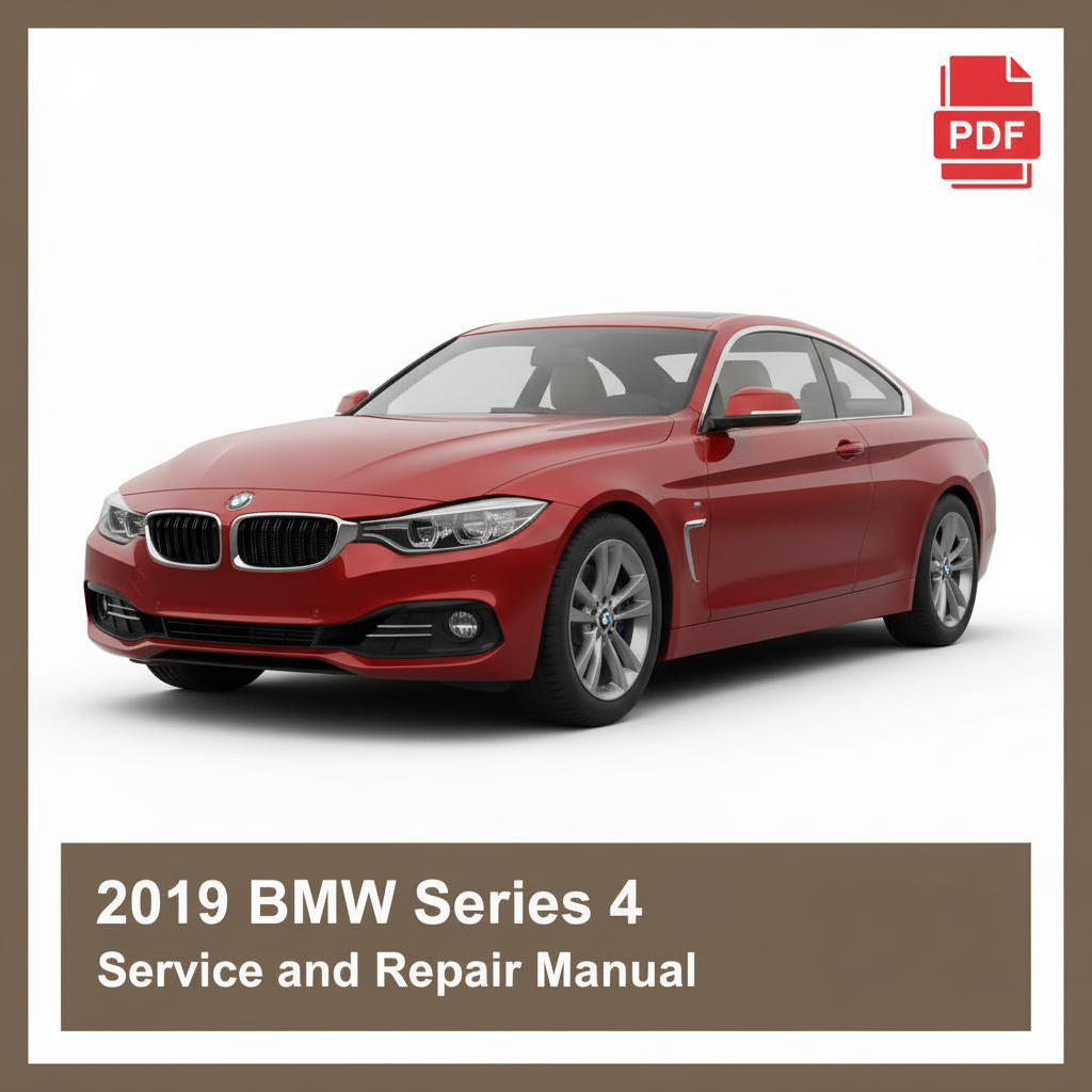 2019 BMW Series 4 Service and Repair Manual