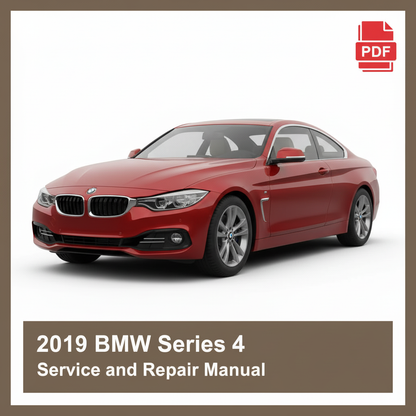 2019 BMW Series 4 Service and Repair Manual