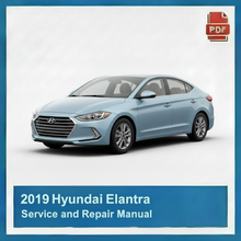2019 Hyundai Elantra Repair Manual