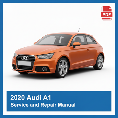 2020 Audi A1 repair manual