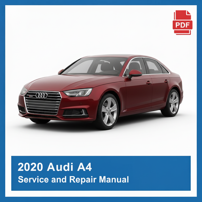 2020 Audi A4 repair manual