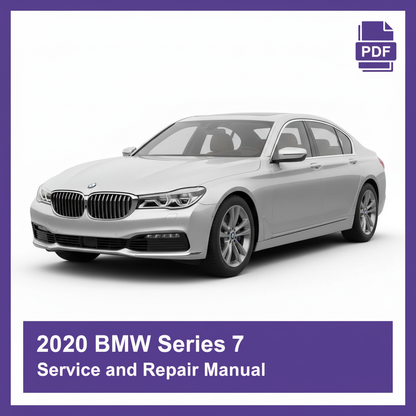 2020 BMW Series 7 Service and Repair Manual