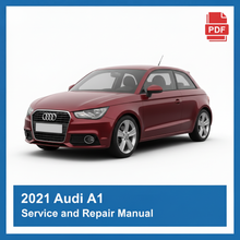 2021 Audi A1 repair manual