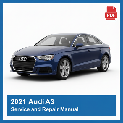 2021 Audi A3 repair manual