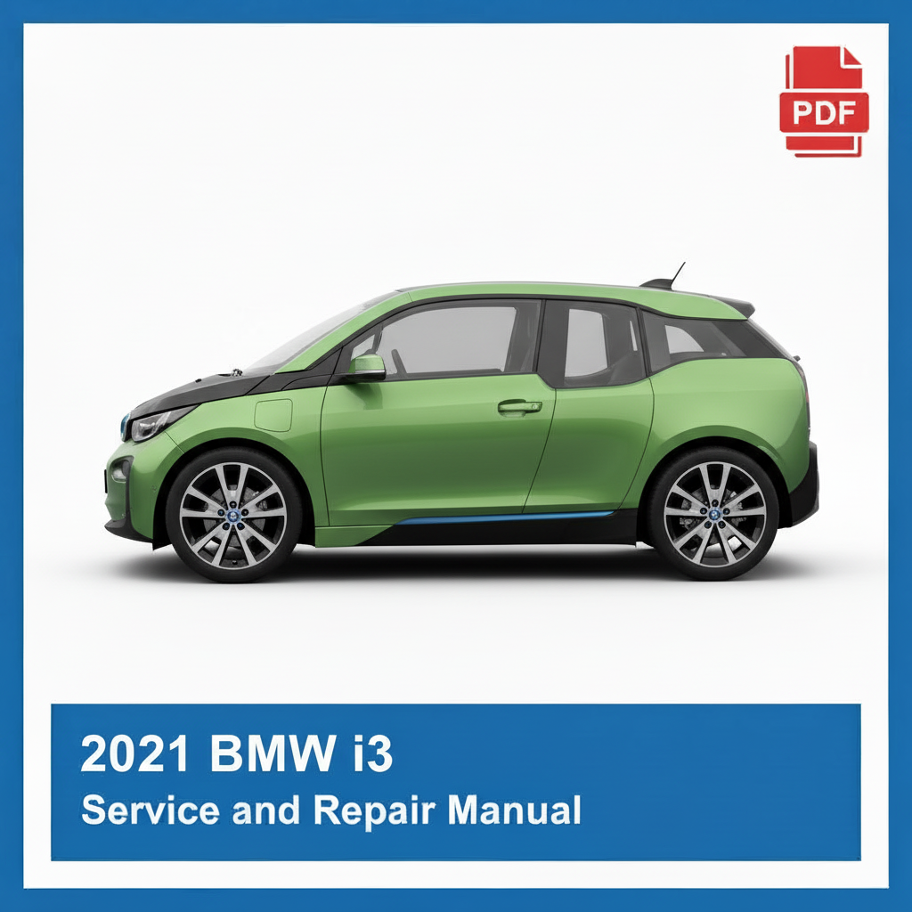 2021 BMW i3 repair manual