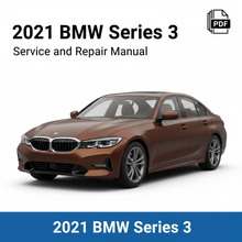 2021 BMW Series 3 Service Repair Manual