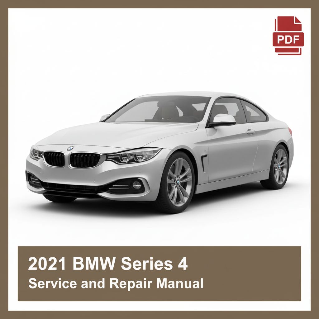 2021 BMW Series 4 Service and Repair Manual