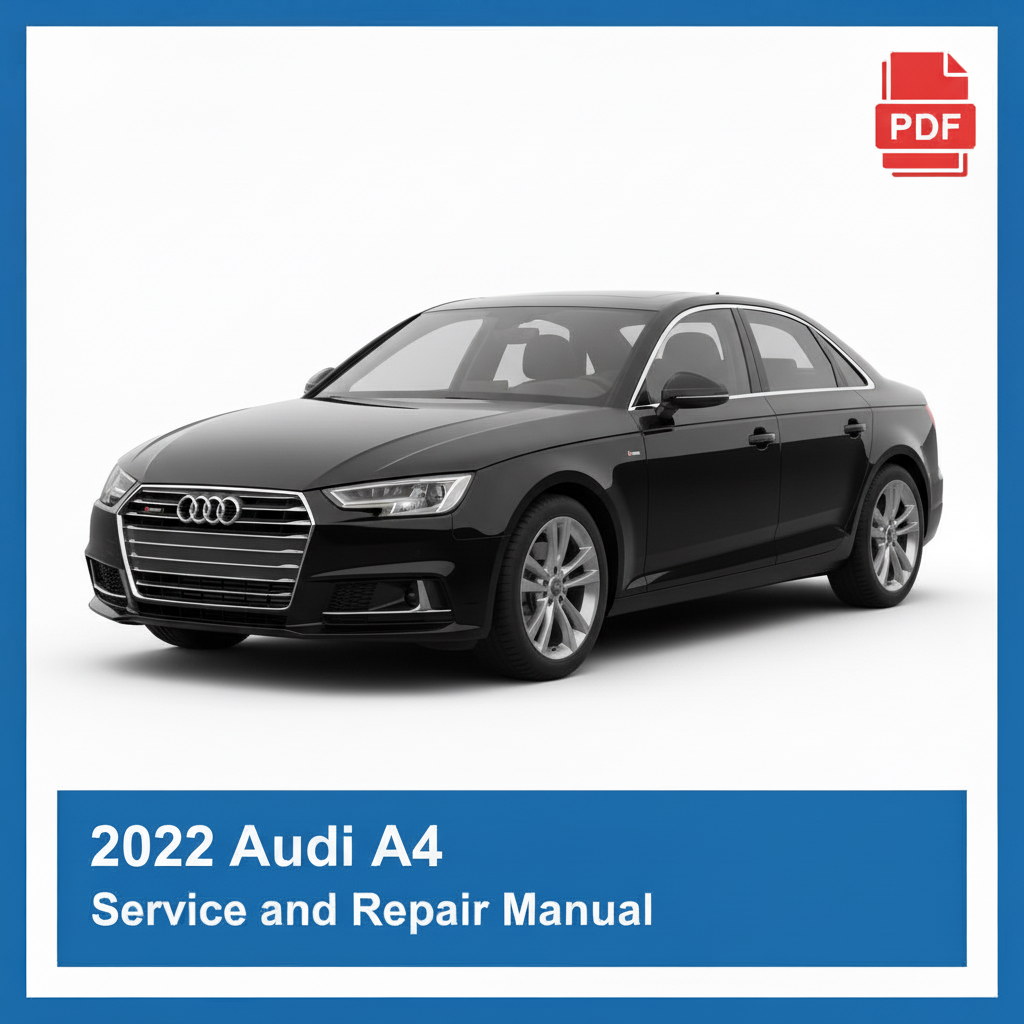 2022 Audi A4 repair manual