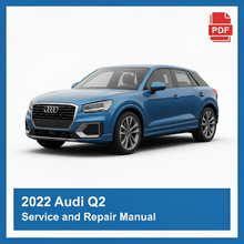 2022 Audi Q2 repair manual