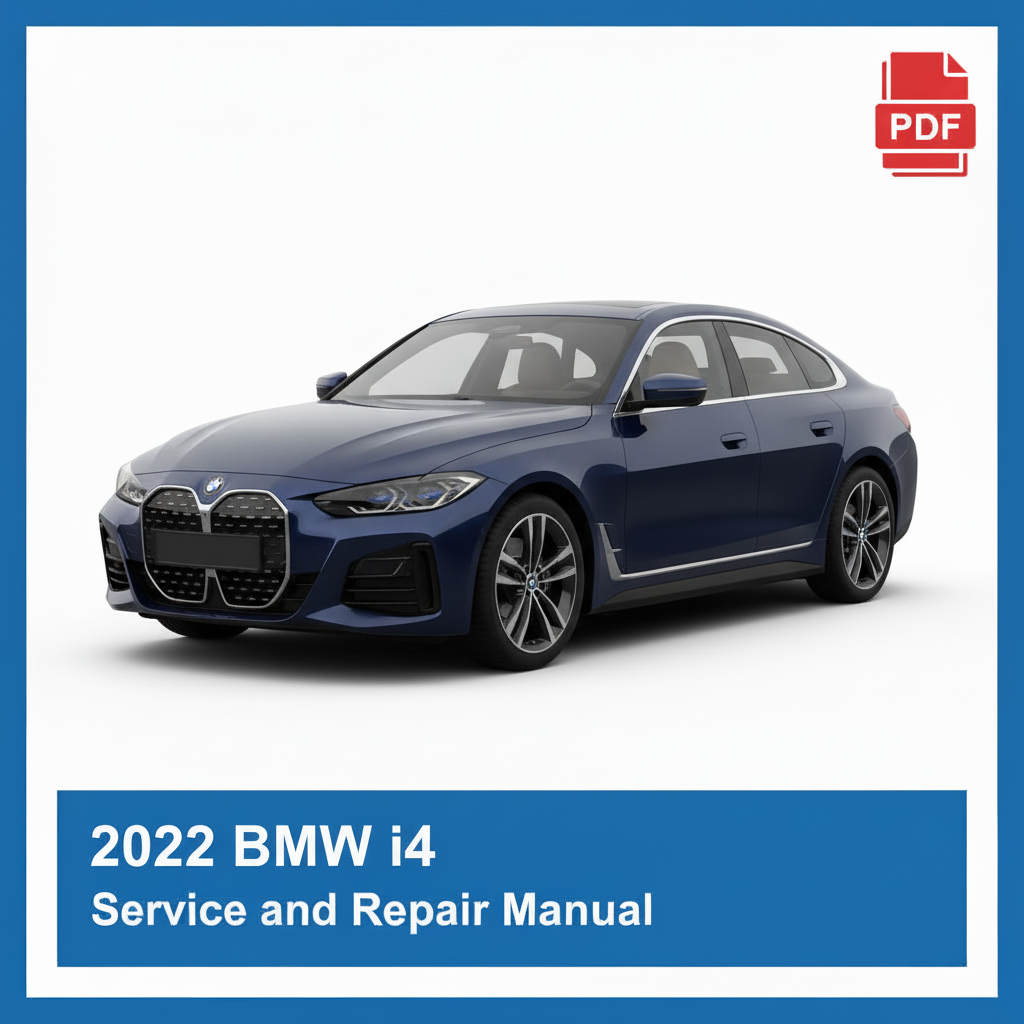 2022 BMW i4 repair manual