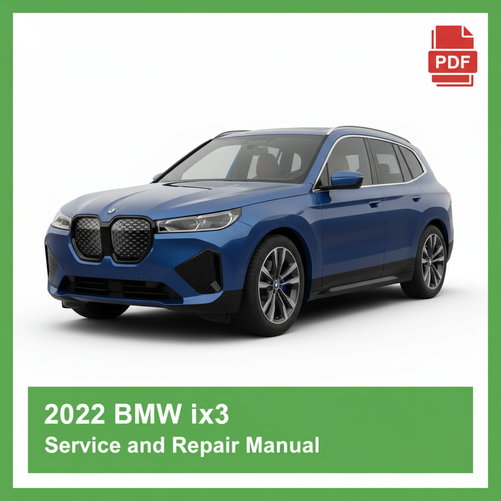 2022 BMW iX3 Service and Repair Manual