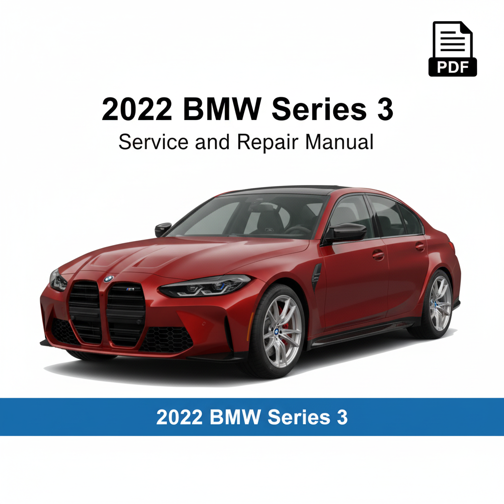 2022 BMW Series 3 Service Repair Manual