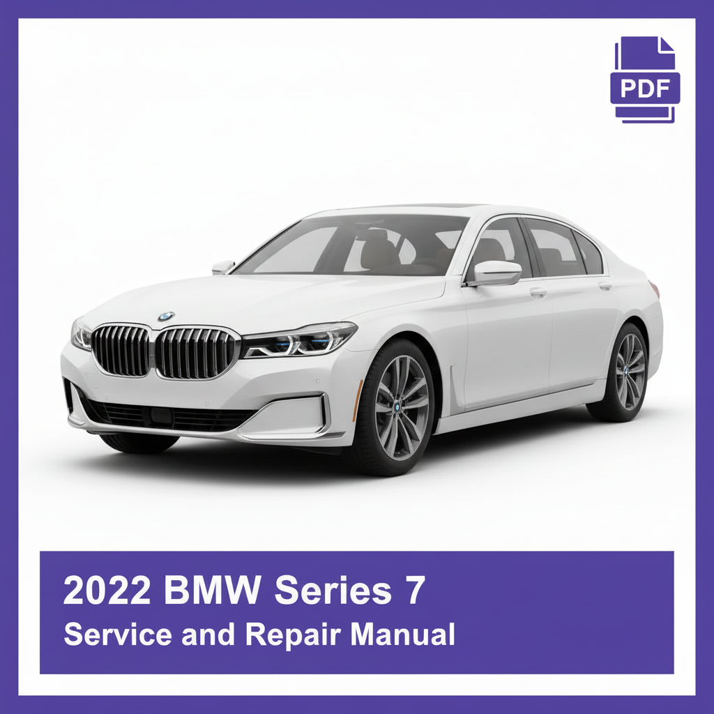 2022 BMW Series 7 Service and Repair Manual