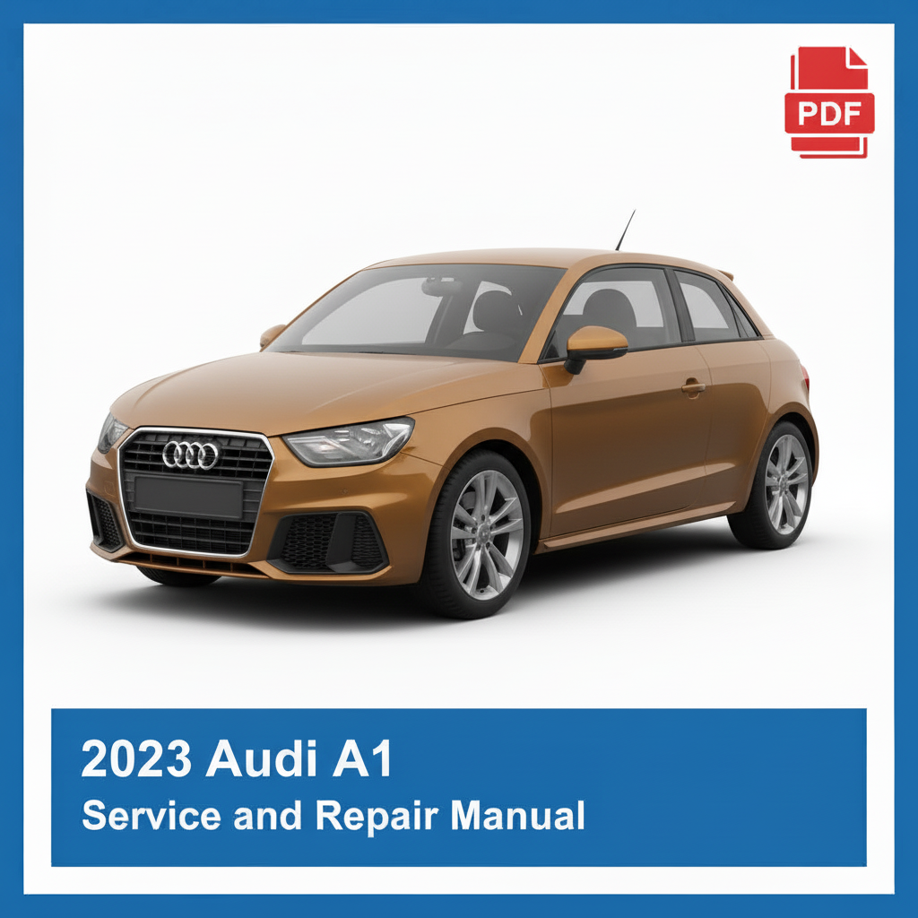 2023 Audi A1 repair manual