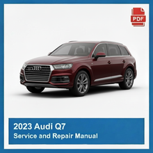 2023 Audi Q7 Service and Repair Manual