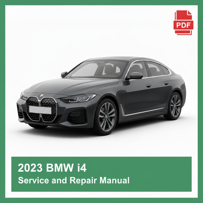2023 BMW i4 repair manual