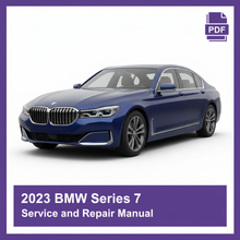2023 BMW Series 7 Service and Repair Manual