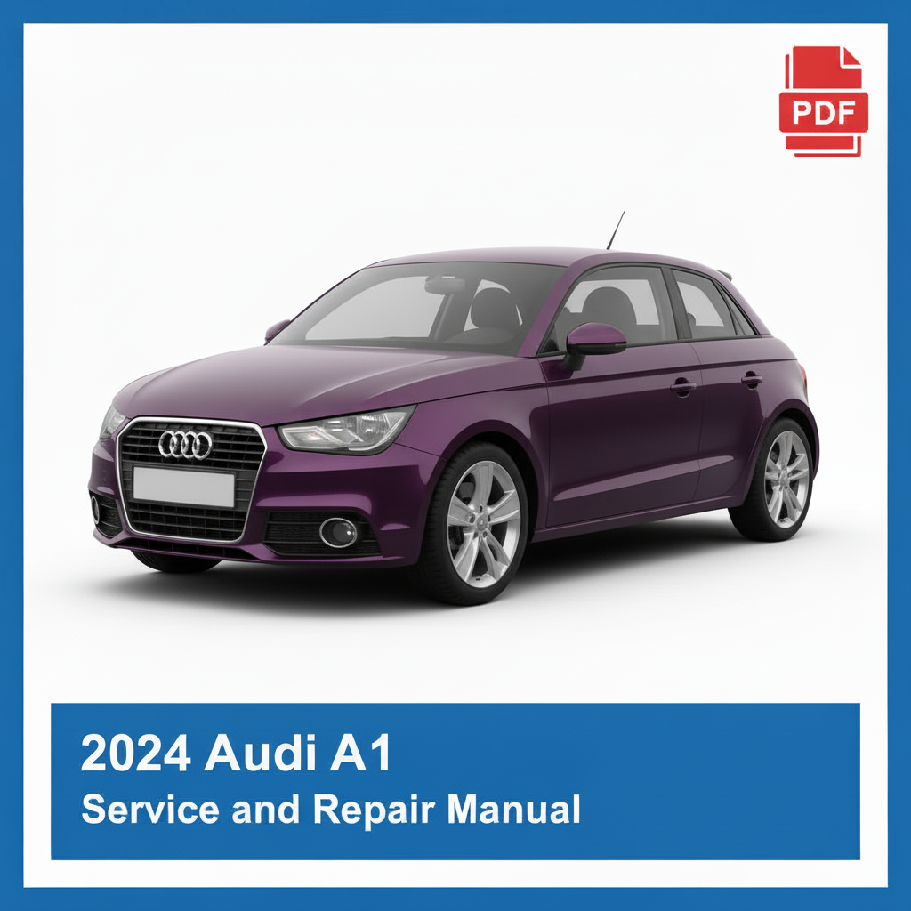 2024 Audi A1 repair manual