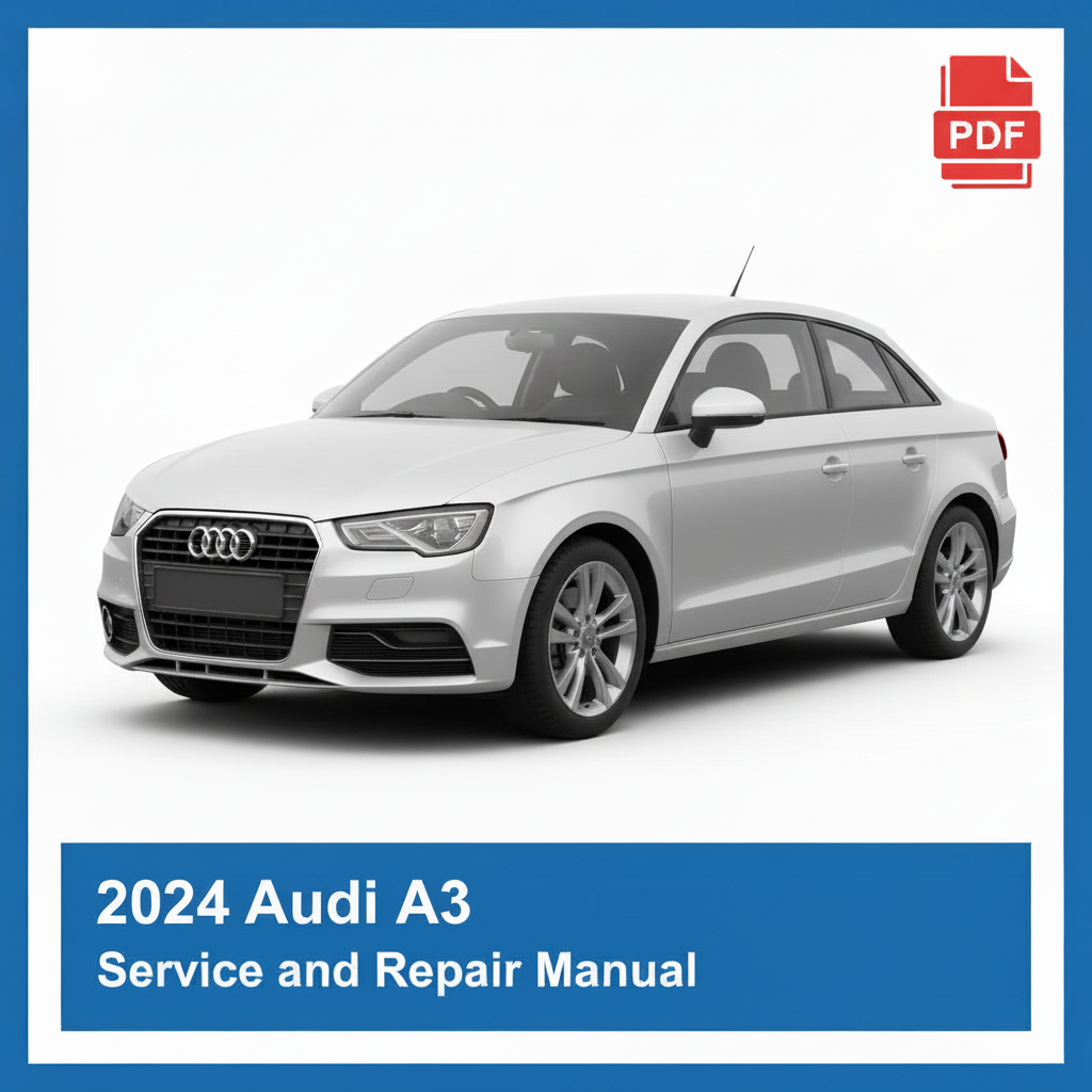 2024 Audi A3 repair manual