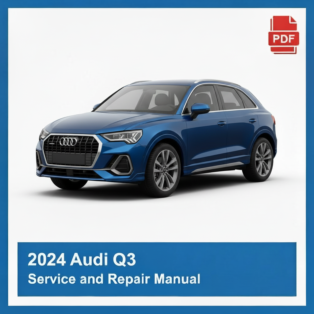 2024 Audi Q3 repair manual