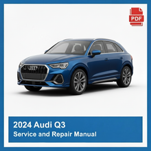 2024 Audi Q3 repair manual