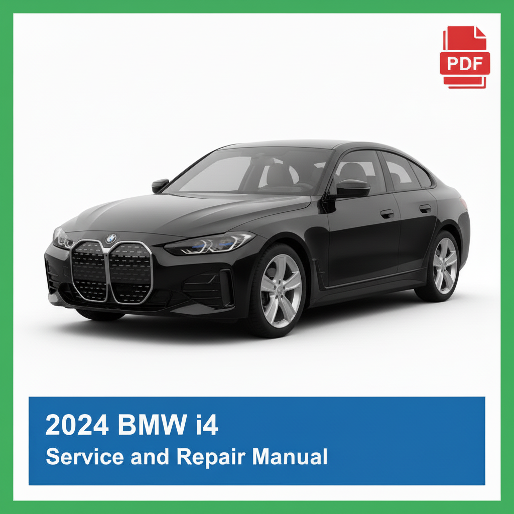 2024 BMW i4 repair manual