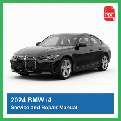 2024 BMW i4 repair manual