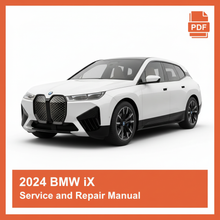 2024 BMW iX Service and Repair Manual