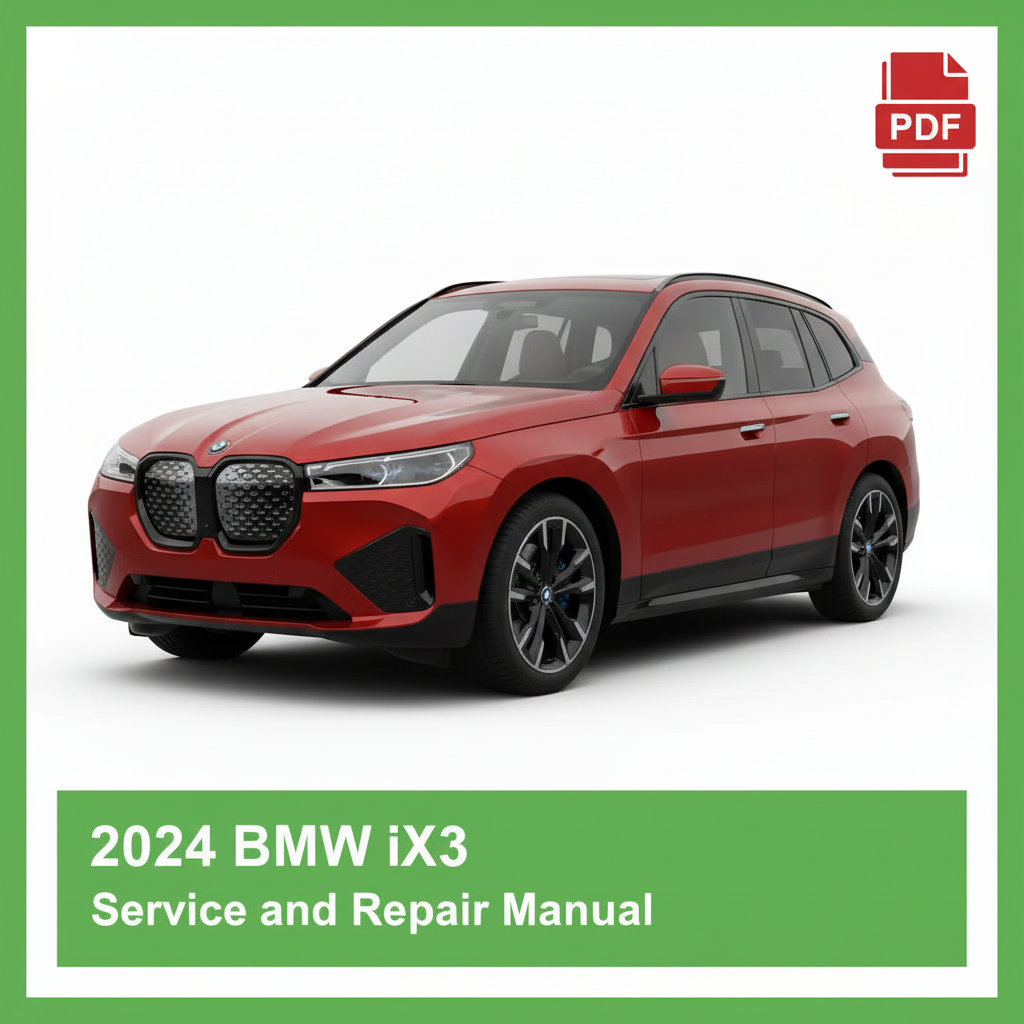 2024 BMW iX3 Service and Repair Manual