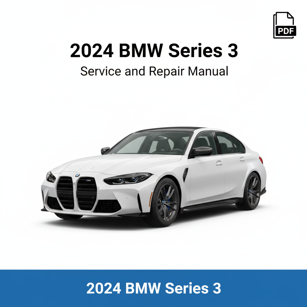 2024 BMW Series 3 Service Repair Manual