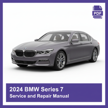 2024 BMW Series 7 Service and Repair Manual