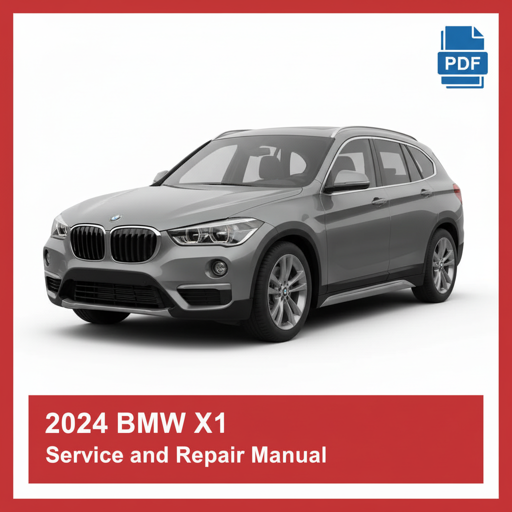 2024 BMW X1 Service and Repair Manual