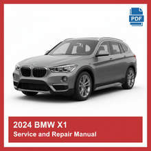 2024 BMW X1 Service and Repair Manual