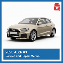 2025 Audi A1 repair manual