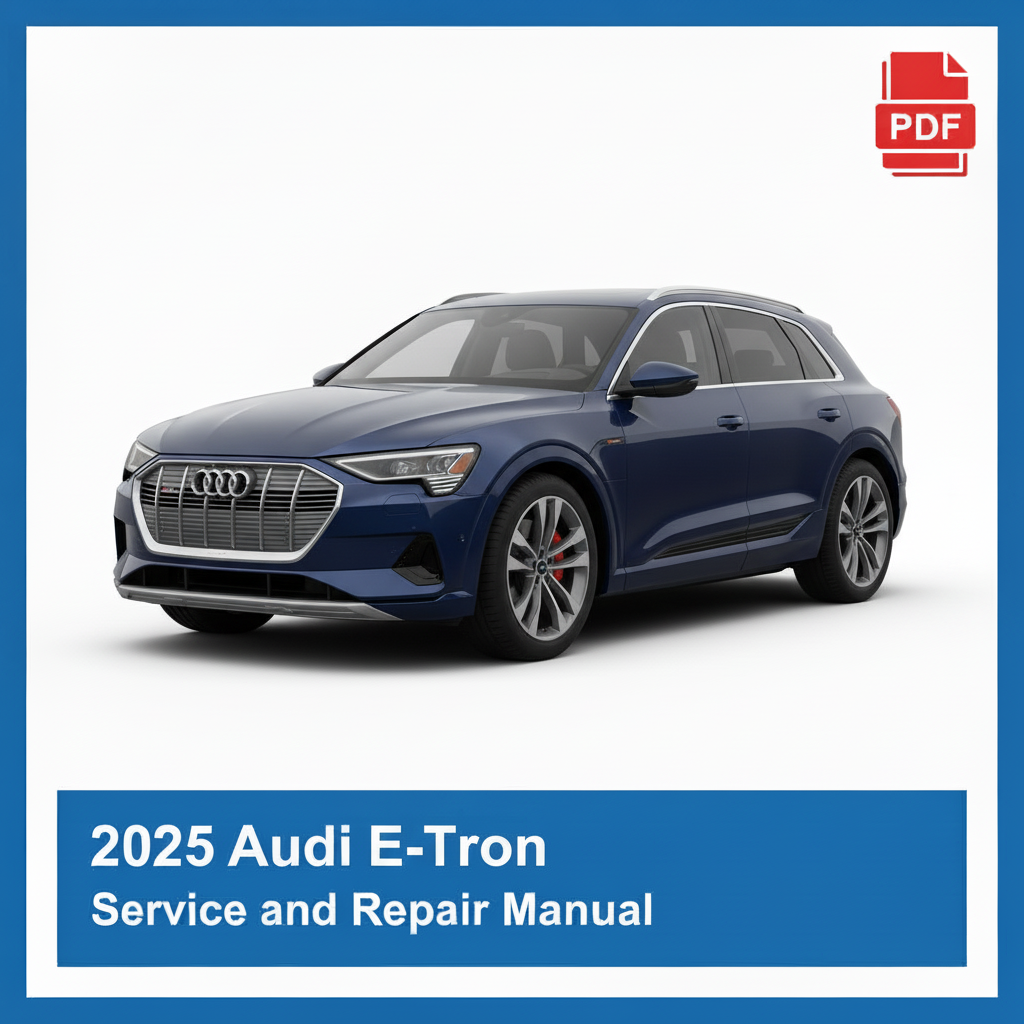 2025 Audi E-Tron Service and Repair Manual