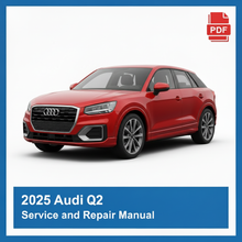 2025 Audi Q2 repair manual