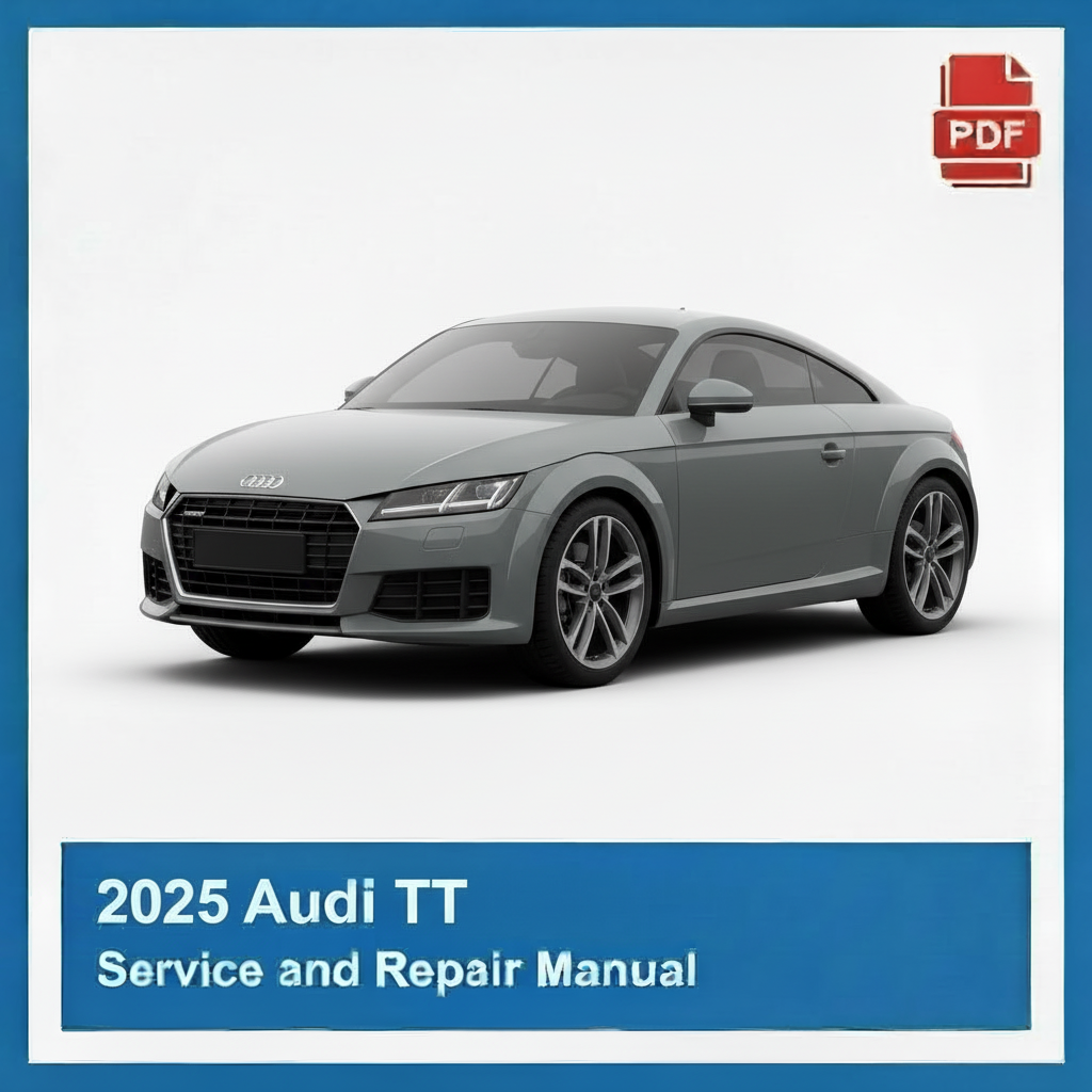 2025 Audi TT Service and Repair Manual