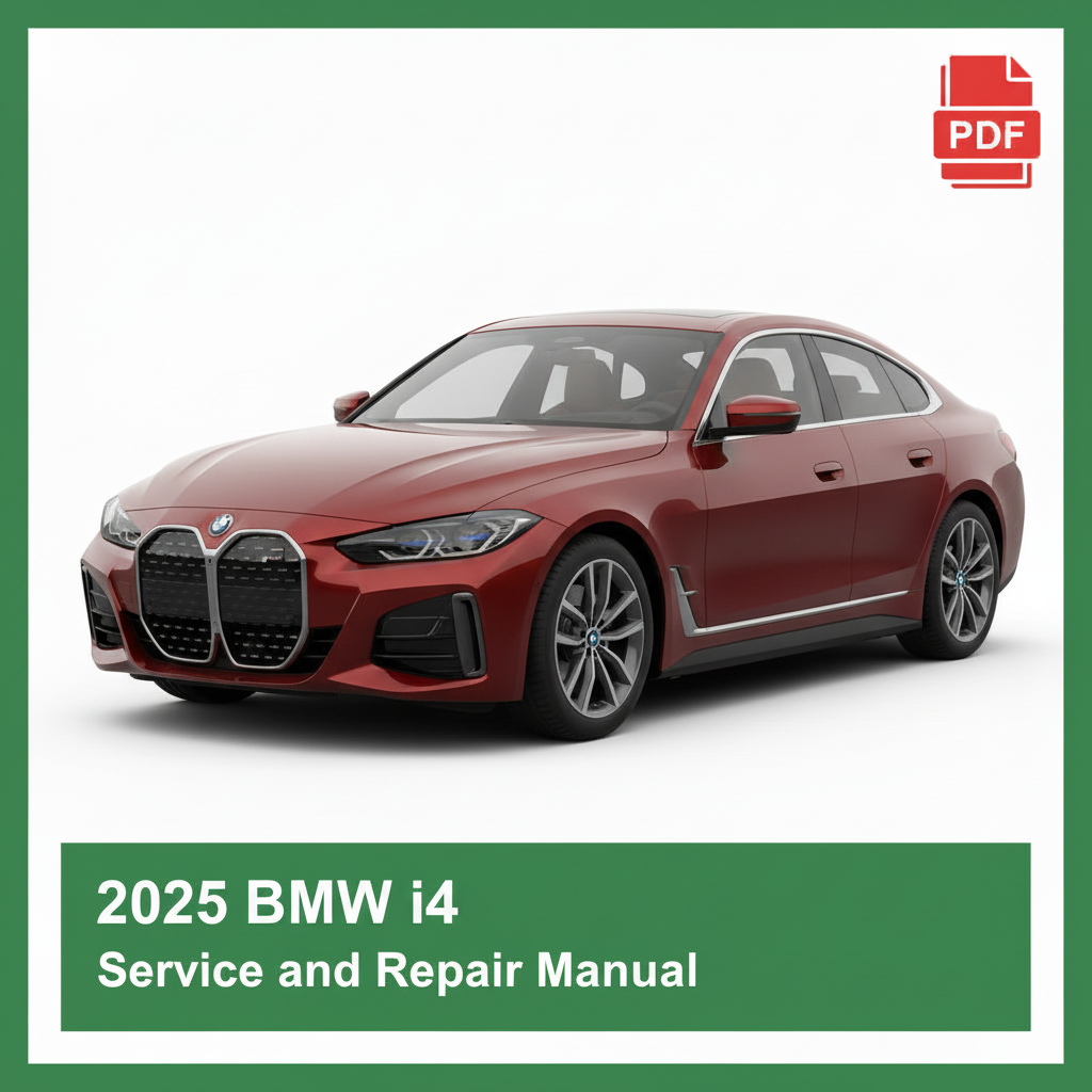 2025 BMW i4 repair manual