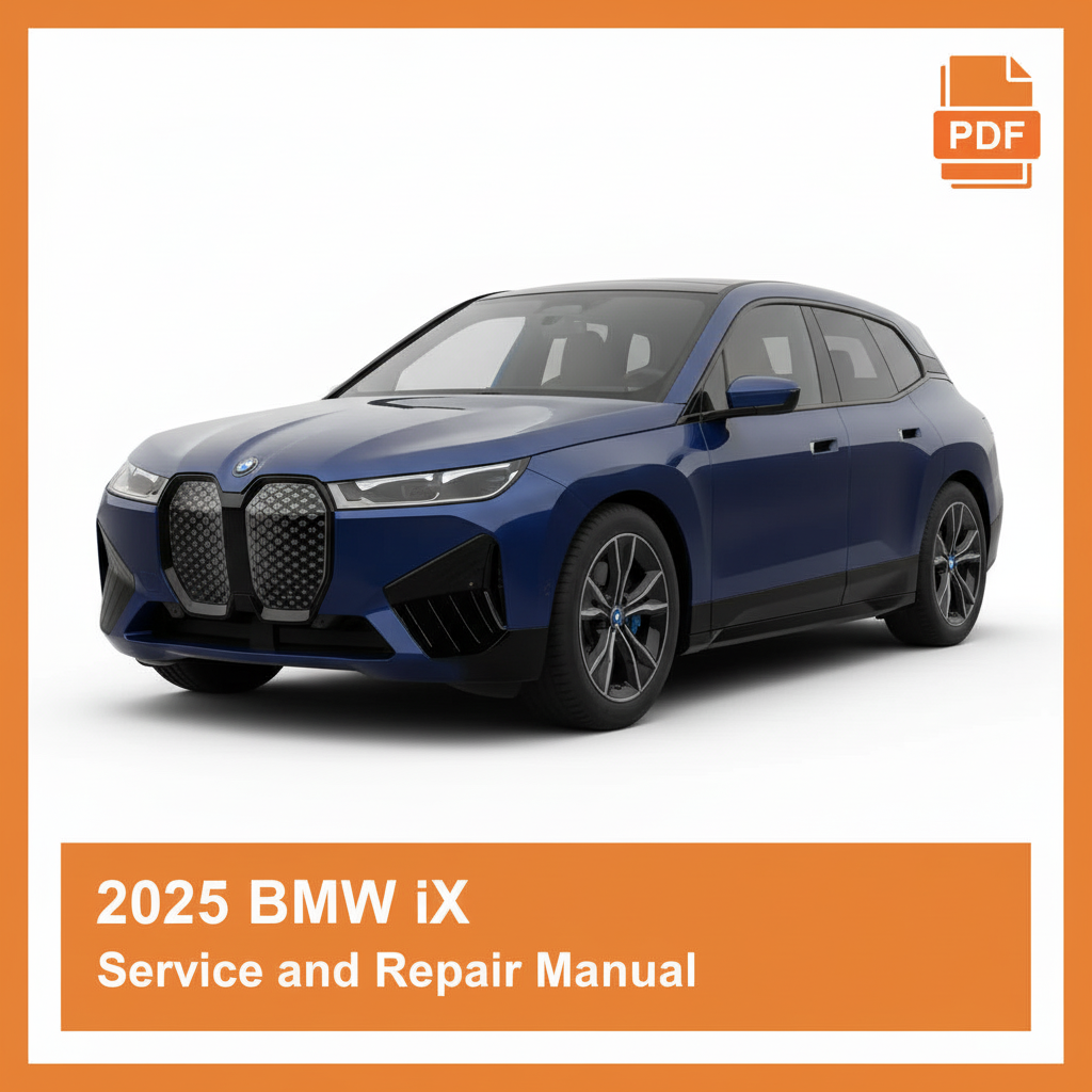 2025 BMW iX Service and Repair Manual
